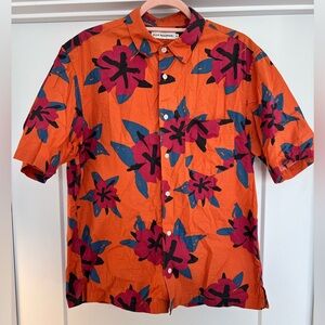 GU X Filip Pagowski Hawaiian Button Down Shirt